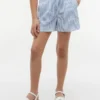 Pantaloncini a righe in seersucker per bambini