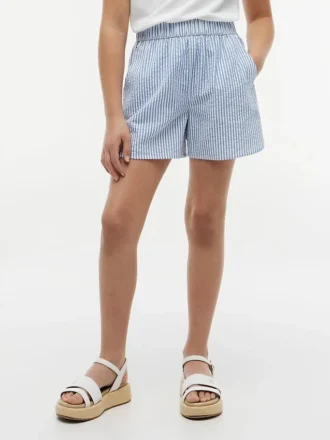 Pantaloncini a righe in seersucker per bambini
