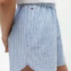 Pantaloncini a righe in seersucker per bambini