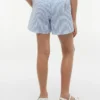Pantaloncini a righe in seersucker per bambini