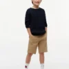 Pantaloncini chino con cintura per bambini