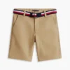 Pantaloncini chino con cintura per bambini