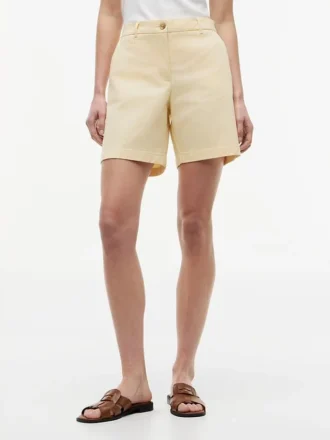 Pantaloncini chino elasticizzati da 7″