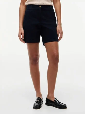 Pantaloncini chino elasticizzati da 7″