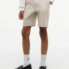 Pantaloncini chino elasticizzati larghi con cintura per bambini Pantaloncini chino elasticizzati larghi con cintura per bambini