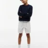 Pantaloncini chino elasticizzati larghi con cintura per bambini Pantaloncini chino elasticizzati larghi con cintura per bambini