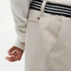 Pantaloncini chino elasticizzati larghi con cintura per bambini Pantaloncini chino elasticizzati larghi con cintura per bambini