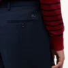 Pantaloncini chino in lana a pieghe New York Label Pantaloncini chino in lana a pieghe New York Label