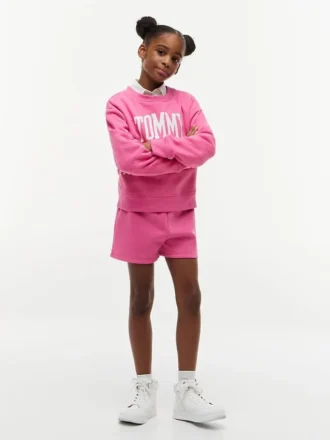 Pantaloncini con logo Tommy per bambini