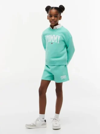 Pantaloncini con logo Tommy per bambini