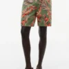 Pantaloncini con stampa tropicale e vestibilità regolare da 7″ Pantaloncini con stampa tropicale e vestibilità regolare da 7″