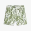 Pantaloncini con stampa tropicale e vestibilità regolare da 7″ Pantaloncini con stampa tropicale e vestibilità regolare da 7″