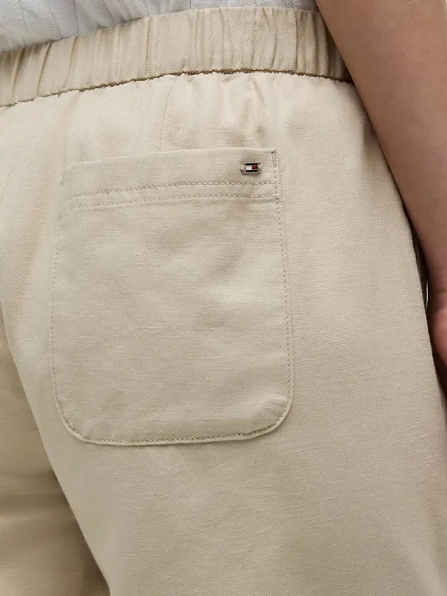 Pantaloncini da 28 cm in misto lino Pantaloncini da 28 cm in misto lino