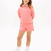 Pantaloncini da bambina con logo Tommy glitterato Pantaloncini da bambina con logo Tommy glitterato