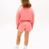 Pantaloncini da bambina con logo Tommy glitterato Pantaloncini da bambina con logo Tommy glitterato