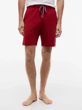 Pantaloncini da notte con logo Hilfiger