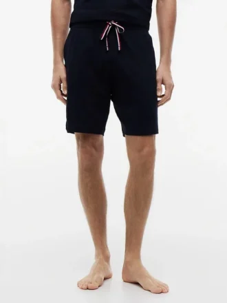 Pantaloncini da notte con logo Hilfiger