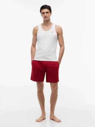 Pantaloncini da notte con logo Hilfiger