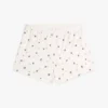 Pantaloncini da notte in misto con stampa floreale Pantaloncini da notte in misto con stampa floreale