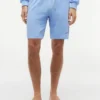 Pantaloncini da notte in piqué con logo Hilfiger Pantaloncini da notte in piqué con logo Hilfiger