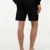 Pantaloncini da notte in piqué con logo Hilfiger