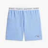 Pantaloncini da notte in piqué con logo Hilfiger Pantaloncini da notte in piqué con logo Hilfiger