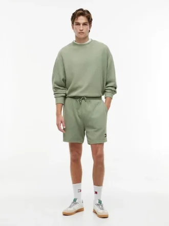Pantaloncini da spiaggia a trama waffle Tommy Jeans