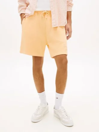 Pantaloncini da spiaggia Tommy Jeans tinti in capo