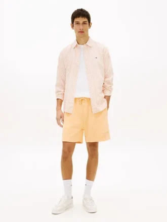 Pantaloncini da spiaggia Tommy Jeans tinti in capo