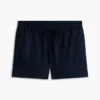 Pantaloncini elasticizzati in misto lino e cotone Pantaloncini elasticizzati in misto lino e cotone