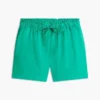 Pantaloncini elasticizzati in misto lino e cotone Pantaloncini elasticizzati in misto lino e cotone