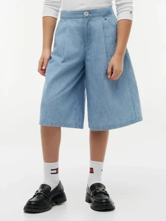Pantaloncini in chambray per bambini