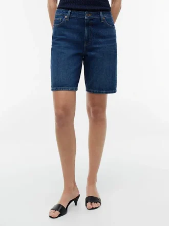 Pantaloncini in denim da 9″