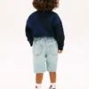 Pantaloncini in denim dritti per bambini Pantaloncini in denim dritti per bambini
