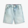 Pantaloncini in denim dritti per bambini Pantaloncini in denim dritti per bambini