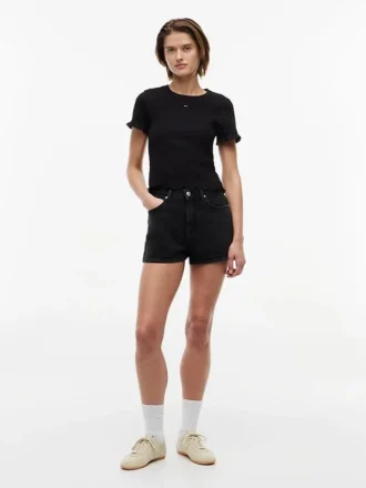 Pantaloncini in denim elasticizzato Tommy Jeans