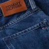 Pantaloncini in denim larghi con stampa graffiti per bambini Pantaloncini in denim larghi con stampa graffiti per bambini