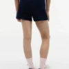 Pantaloncini in felpa con bandiera tono su tono per bambini Pantaloncini in felpa con bandiera tono su tono per bambini