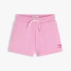 Pantaloncini in felpa con bandiera tono su tono per bambini Pantaloncini in felpa con bandiera tono su tono per bambini