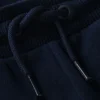 Pantaloncini in felpa con bandiera tono su tono per bambini Pantaloncini in felpa con bandiera tono su tono per bambini