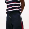 Pantaloncini in felpa con logo bandiera Pantaloncini in felpa con logo bandiera