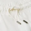 Pantaloncini in felpa con logo bandiera ondulata, vestibilità regolare Pantaloncini in felpa con logo bandiera ondulata, vestibilità regolare