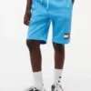 Pantaloncini in felpa con logo bandiera per bambini Pantaloncini in felpa con logo bandiera per bambini