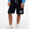 Pantaloncini in felpa con logo per bambini Pantaloncini in felpa con logo per bambini