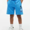 Pantaloncini in felpa con logo Sun & Wave per bambini Pantaloncini in felpa con logo Sun & Wave per bambini