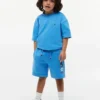 Pantaloncini in felpa con logo Sun & Wave per bambini Pantaloncini in felpa con logo Sun & Wave per bambini