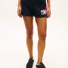 Pantaloncini in felpa con logo Tommy e blocchi di colore