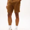Pantaloncini in felpa con logo Tommy ricamato Pantaloncini in felpa con logo Tommy ricamato