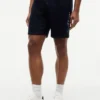 Pantaloncini in felpa con logo Tommy ricamato