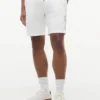 Pantaloncini in felpa con logo Tommy ricamato Pantaloncini in felpa con logo Tommy ricamato